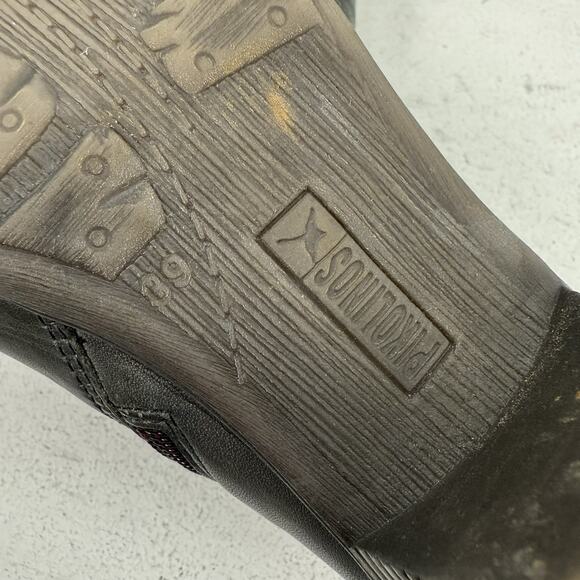 Pikolinos Women's Size 39 US 8.5 Leather Malaga Ankle Bootie Low Heel - Picture 10 of 10